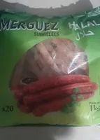 Merguez surgelées halal