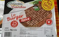 Le burger epicé halal