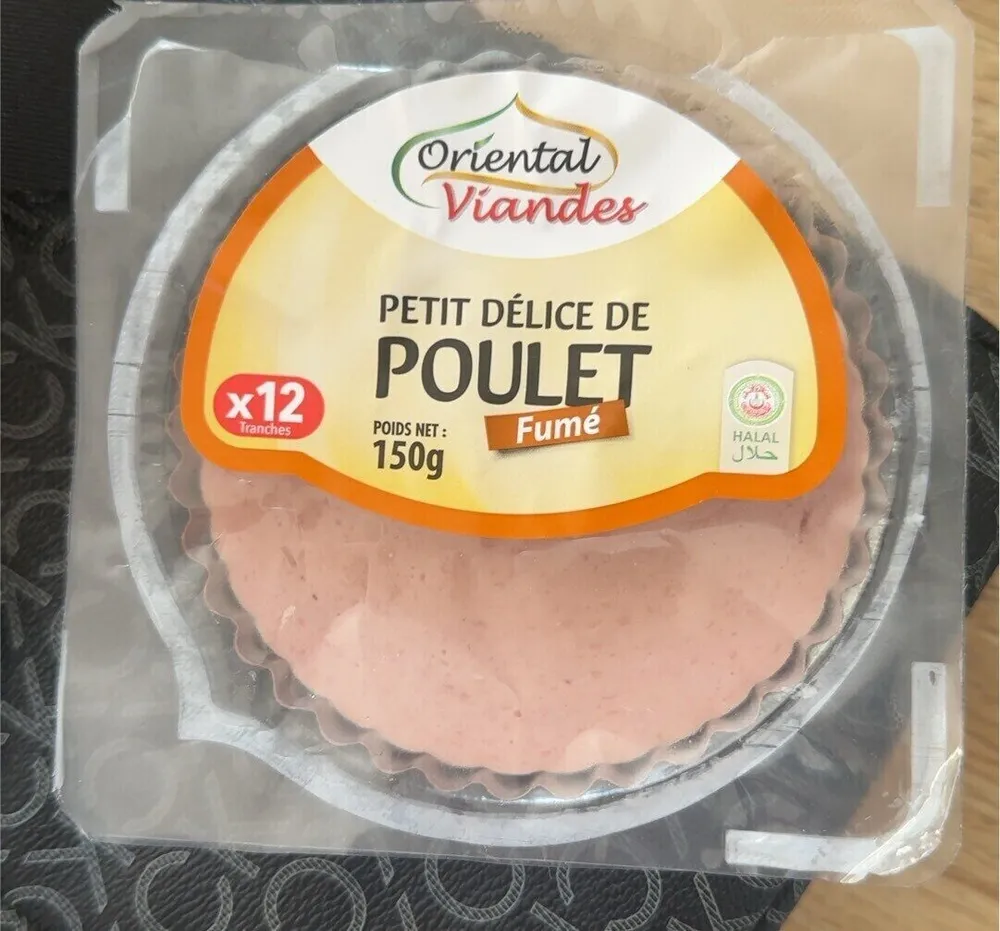 Petit délice de poulet fumé