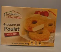 4 donuts de poulet