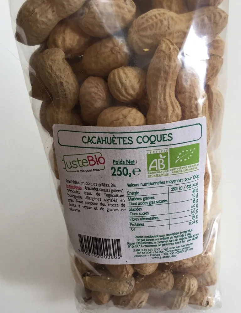 Cacahuète coques