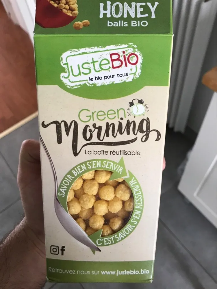 GREEN MORNING HONEY BALLS