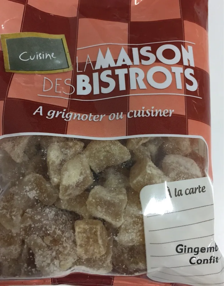 Gingembre confit
