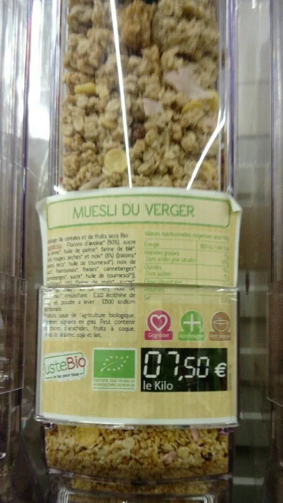 Muesli du verger