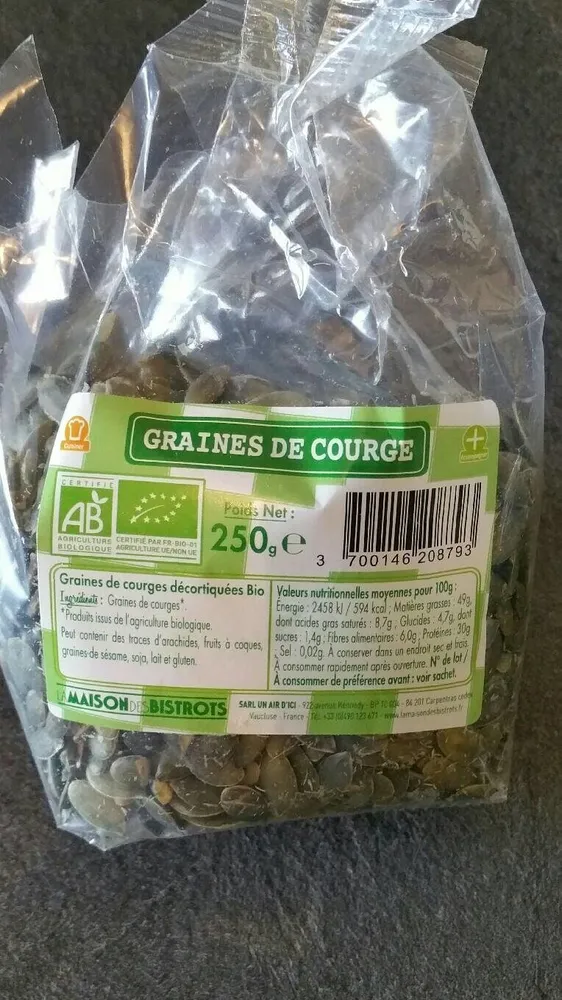 Graines de courge