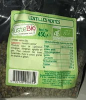 Lentilles vertes