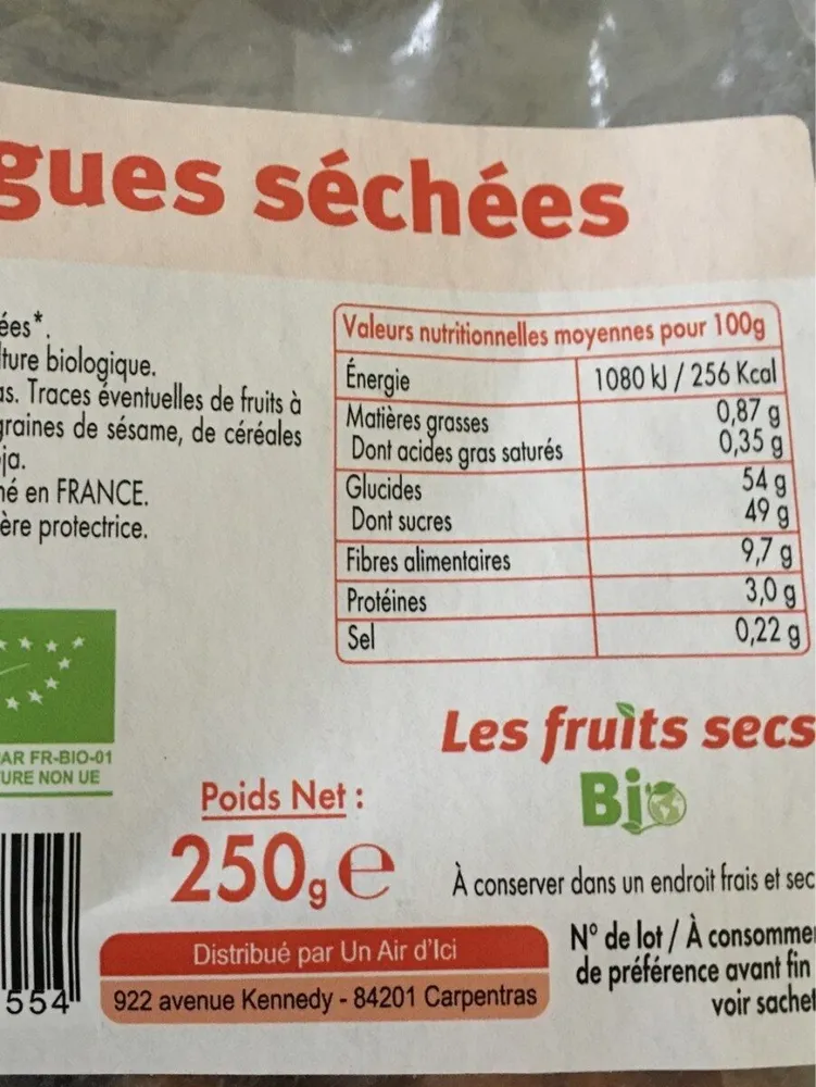 Figues sechees