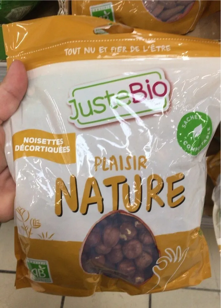 Noisettes decortiquees