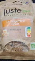 Le gingembre confit