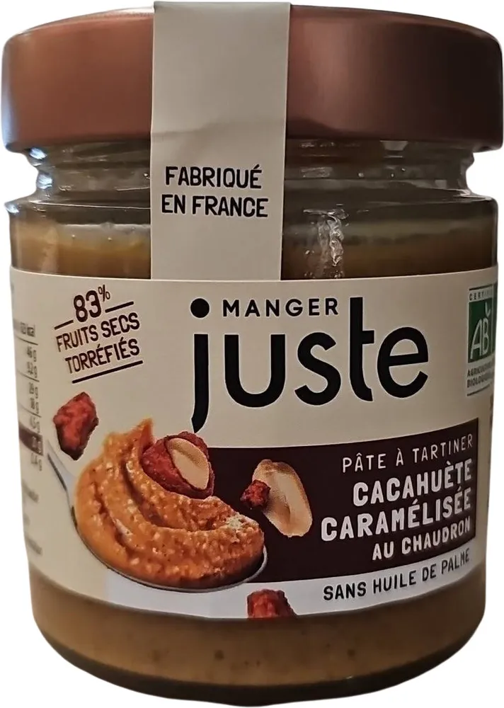 Pâte à tartiner cacahuète caramélisé au chaudron