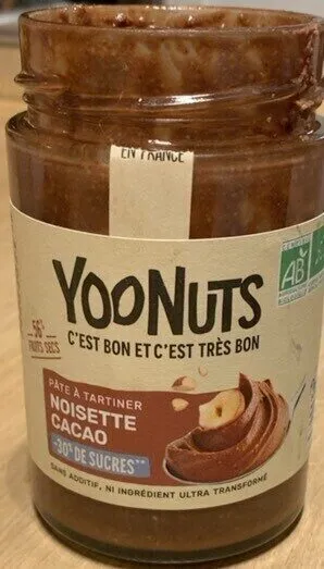 Pâte à tartiner Noisette Cacao