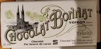 Chocolat bonnat Trinité Antilles 75% de cacao