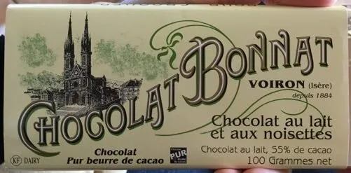 Chocolat Au Lait Et Aux Noisettes