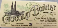 Chocolat fondant aux amandes