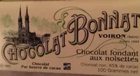 Chocolat fondant aux noisettes