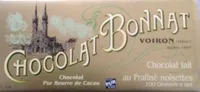 Chocolat lait au praliné noisettes