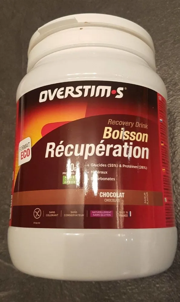 Overstim's boisson de récupération