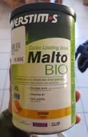 Malto Bio - Saveur Citron 450G - Overstims