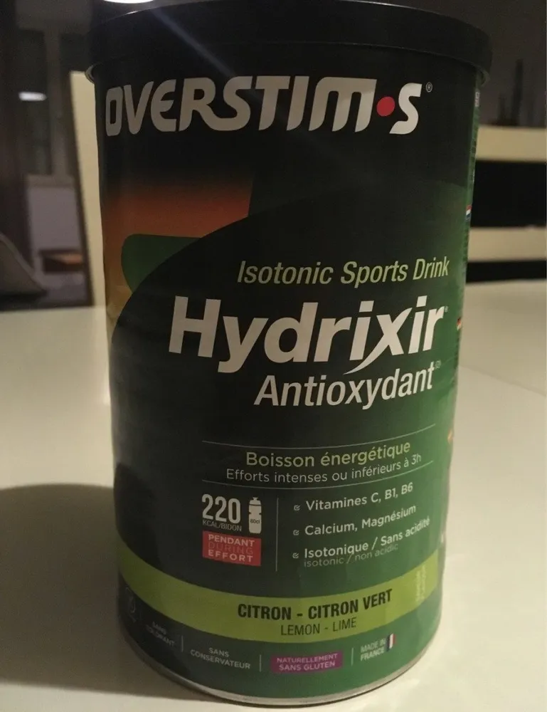 Hydrixir antioxydant citron - citron vert