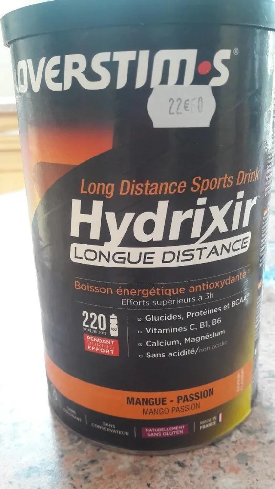Hydrixir longue distance mangue passion