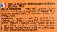 Barre fruitée