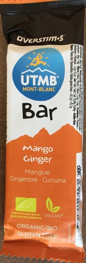 UTMB Bar Mango Ginger