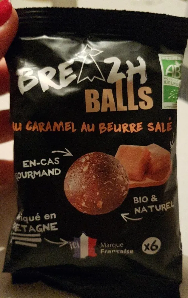 Energy balls bio au caramel au beurre salé