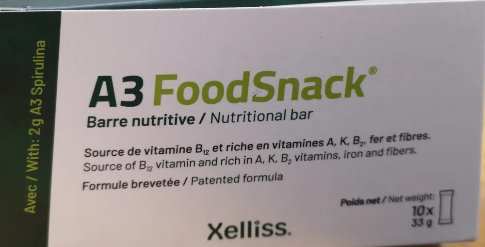 A3 Food Snack