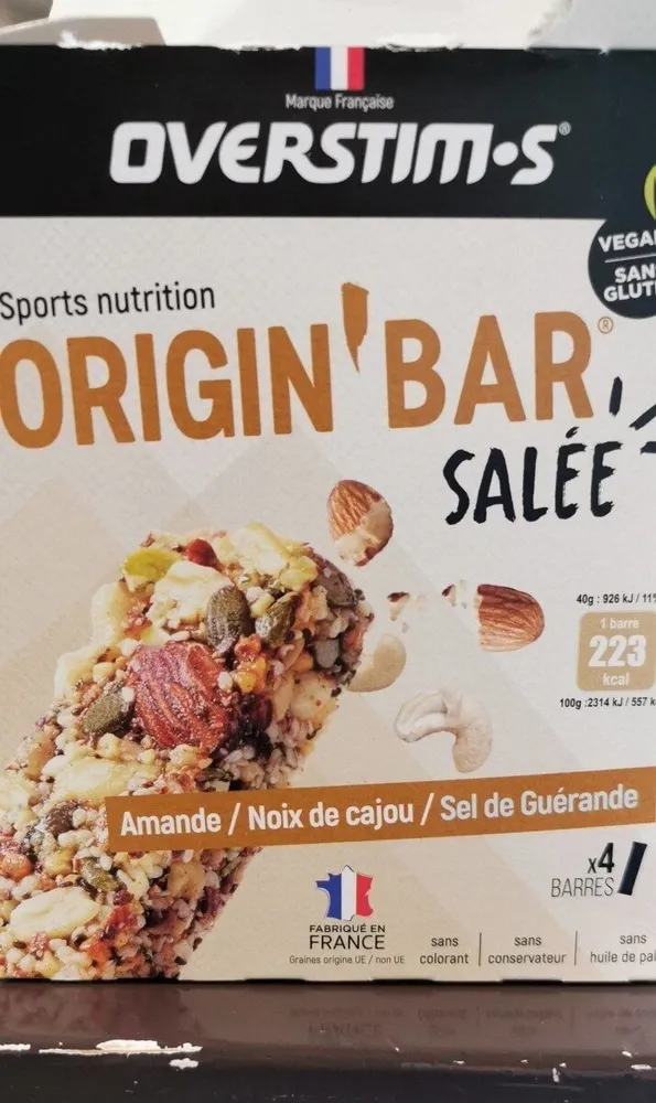 Origin' bar salée