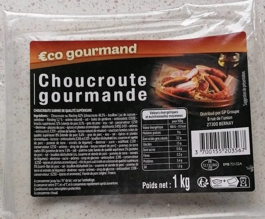 Choucroute gourmande