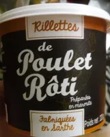 Rillettes de poulet rôti