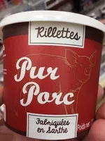 Rillettes pur porc fabriquées en Sarthe pot