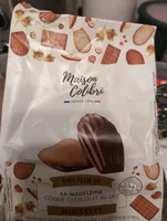 La madeleine coque chocolat au lait  noisette