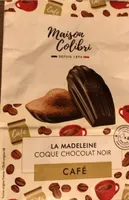 La Madeleine - Coque chocolat noir - café