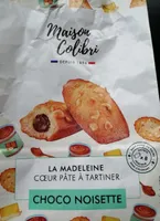 Madeleine cœur à tartiner