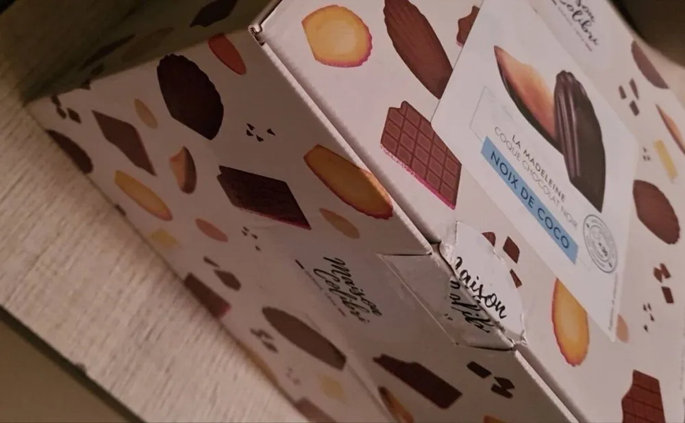 Madeleines Colibri Noix de coco