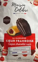 La madeleine cœur framboise