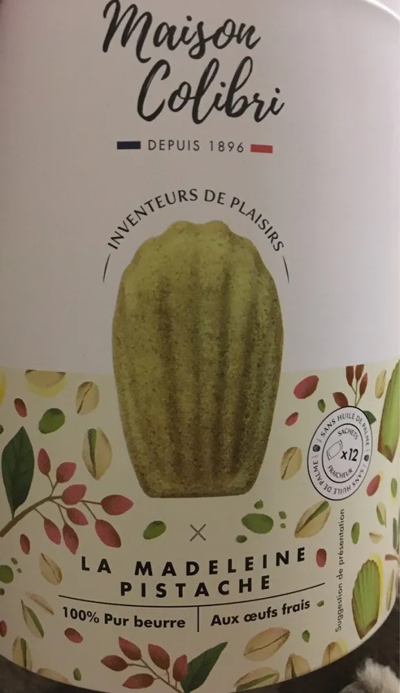 Madeleine Pistache