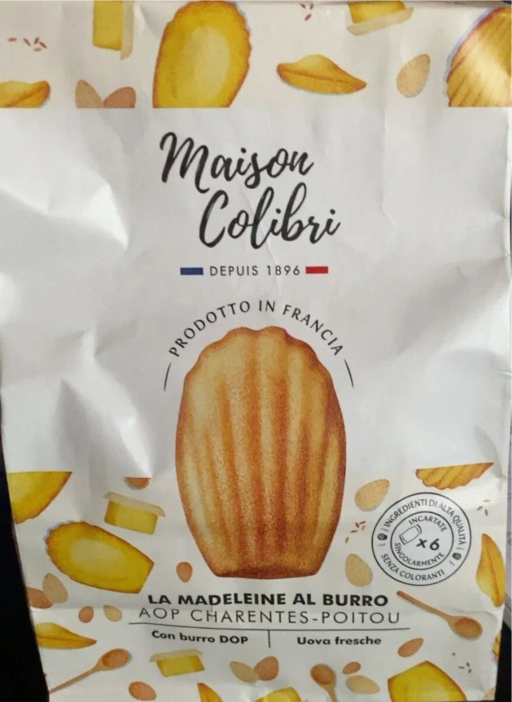 La madeleine al burro