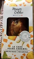 Cake à la poire et au caramel