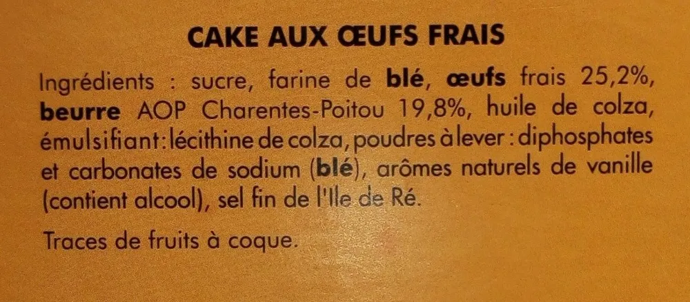 Cake nature