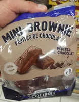 Mini-Brownies pépites de chocolat