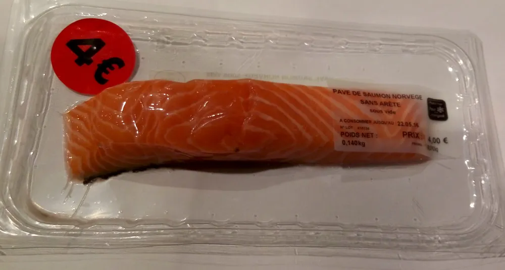 Pavé de Saumon de Norvège Sans Arête