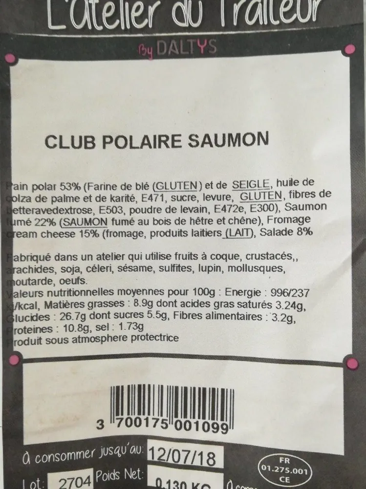 Club polaire saumon