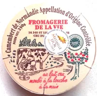 Camembert de Normandie AOP (20% MG) au lait cru