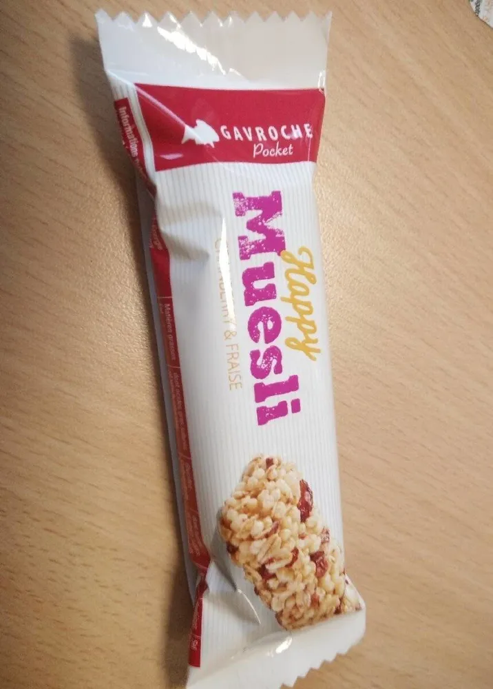 Happy Muesli barre de céréales muesli