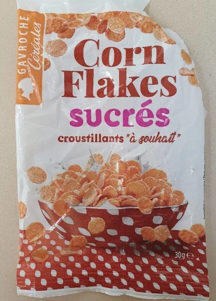 Corn flakes sucrés