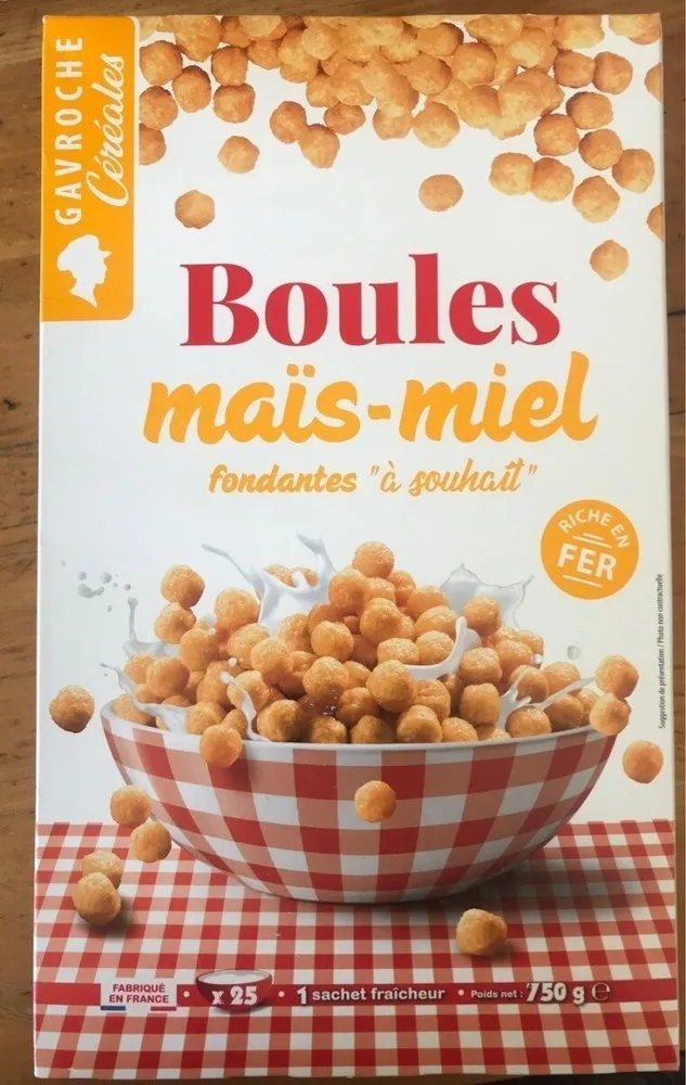 Boule maïs miel