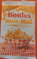 Boules maïs miel