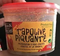 Tapenade Olives Vertes & Piments